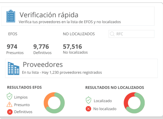 validar y protegerse de efos en la gestión de proveedores validar y protegerse de la lista efos en la gestión de proveedores