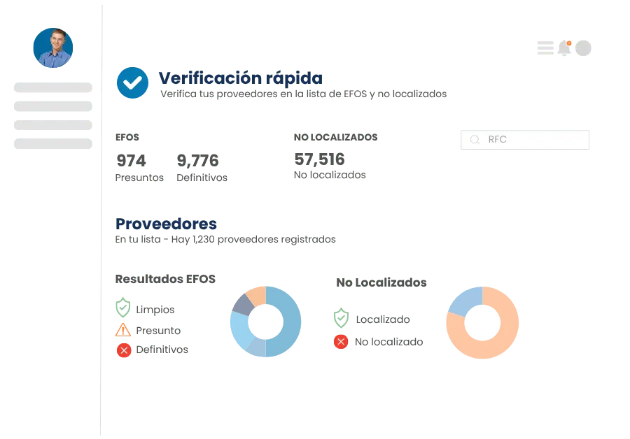 verificación de proveedores automatizada verificación de proveedores ante la lista efos del sat